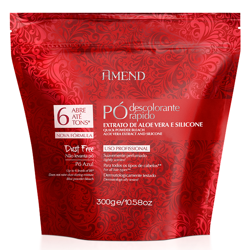 Amend - Pó Descolorante com Extrato de Aloe Vera e Silicone 300g