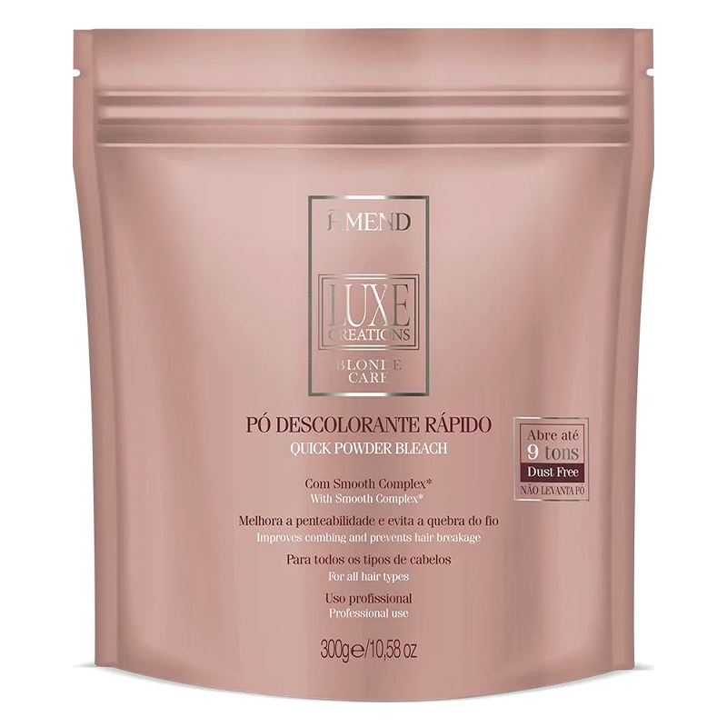 Amend Luxe Creations Blonde Care - Pó Descolorante Rápido 300g