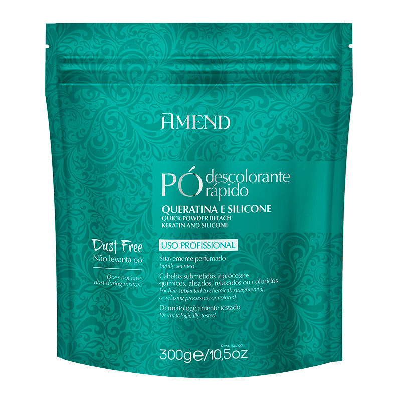 Amend - Pó Descolorante com Óleos de Camomila, Aloe Vera e Silicone 300g