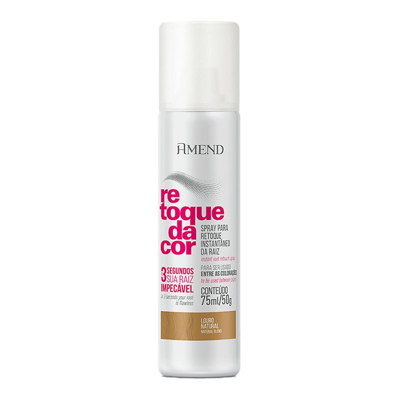 Amend Retoque da Cor Louro Natural - Spray Capilar 75ml