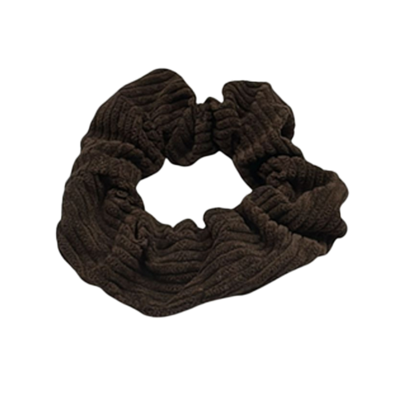 thePRÓ Vogue Marrom - Laço de Cabelo Canelado - Ref. 24041