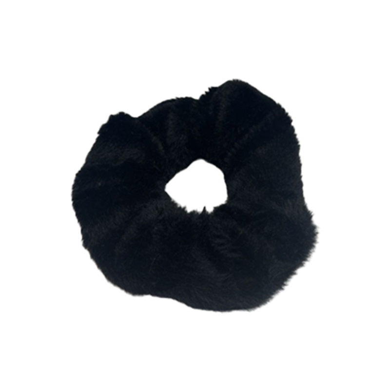 thePRÓ Vogue Preto - Laço de Cabelo de Pelúcia Tamanho Grande - Ref. 24048