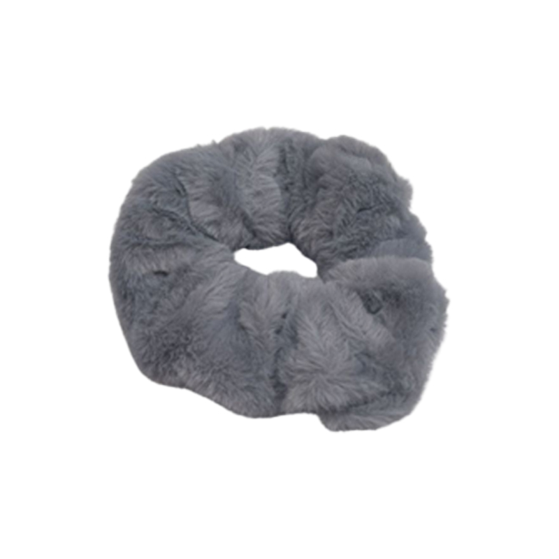 thePRÓ Vogue Cinza - Laço de Cabelo de Pelúcia Tamanho Grande - Ref. 24050