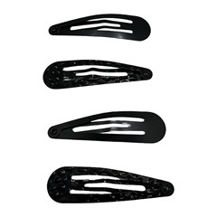 thePRÓ Classic Preto - Kit Presilhas Com 4 Unidades - Ref. 24102