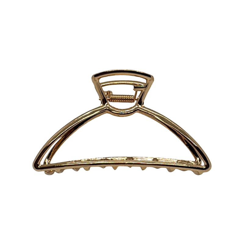 thePRÓ Gold - Prendedor de Cabelo de Metal Trapézio - Ref. 24169