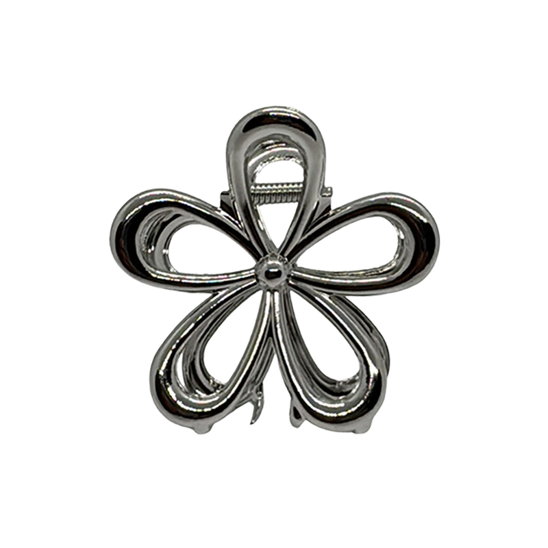 thePRÓ Silver - Prendedor de Cabelo de Metal Nature - Ref. 24178