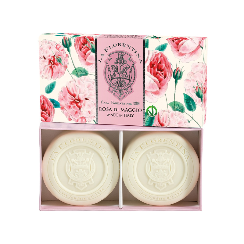 La Florentina Rosa Di Maggio - Sabonete em Barra 2x115g