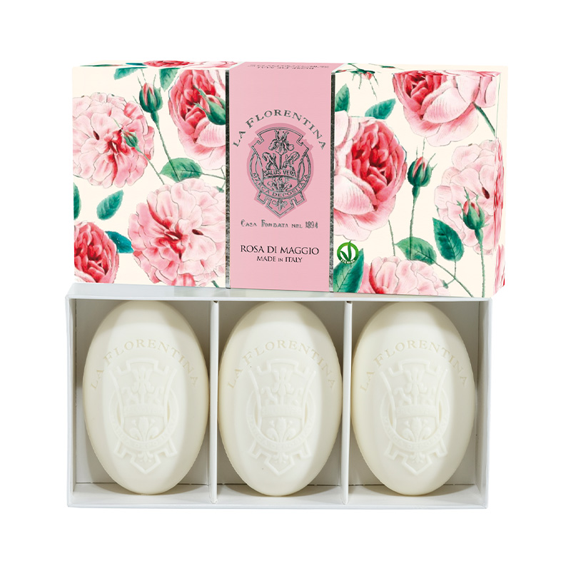 La Florentina Rosa Di Maggio - Sabonete em Barra 3x150g