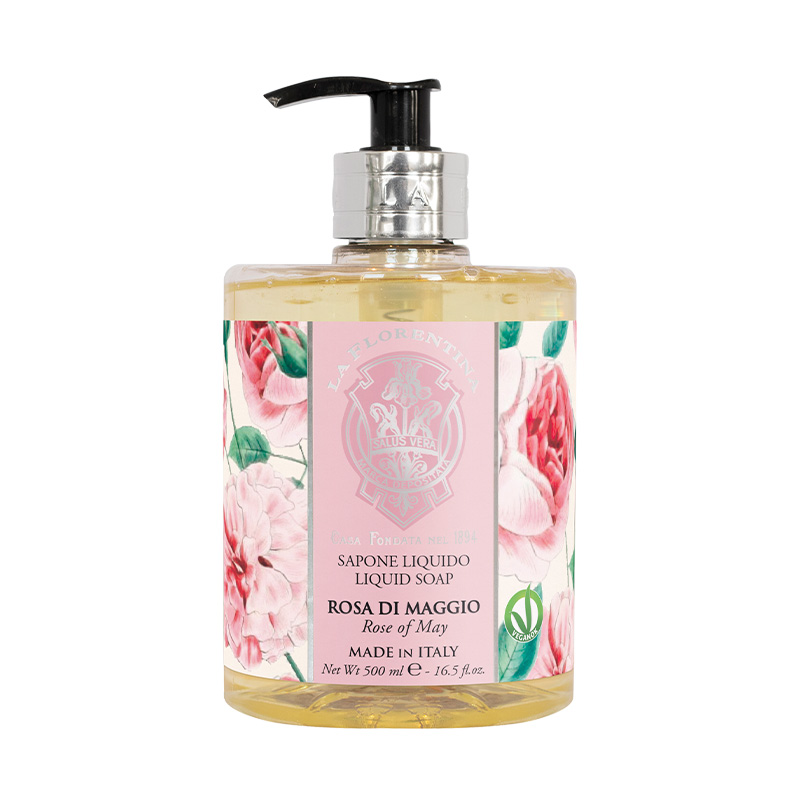 La Florentina Rosa Di Maggio - Sabonete Líquido Para As Mãos 500ml