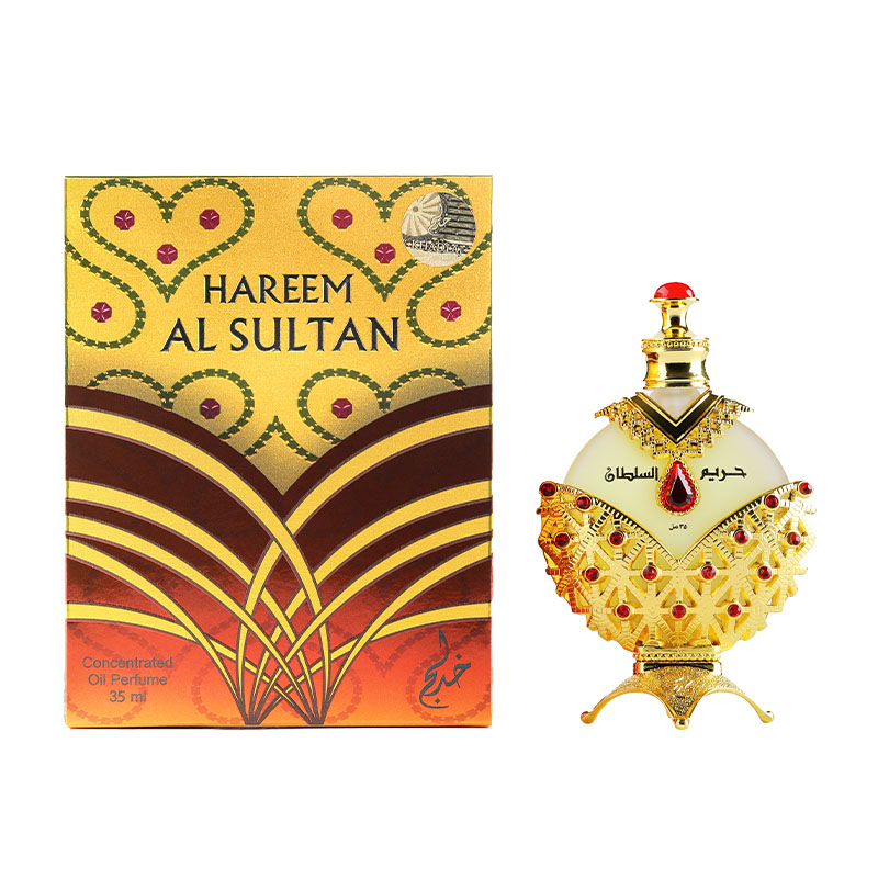 Khadlaj Hareem Al Sultan Gold - Perfume em Óleo Feminino 35ml