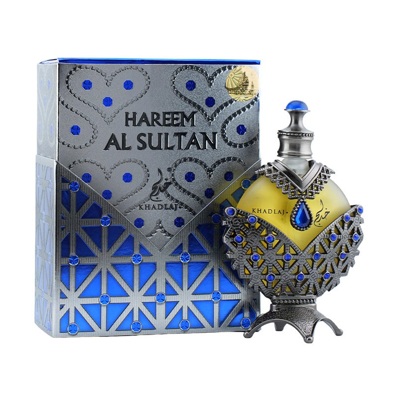 Khadlaj Hareem Al Sultan Antique Silver - Perfume em Óleo Unissex 35ml