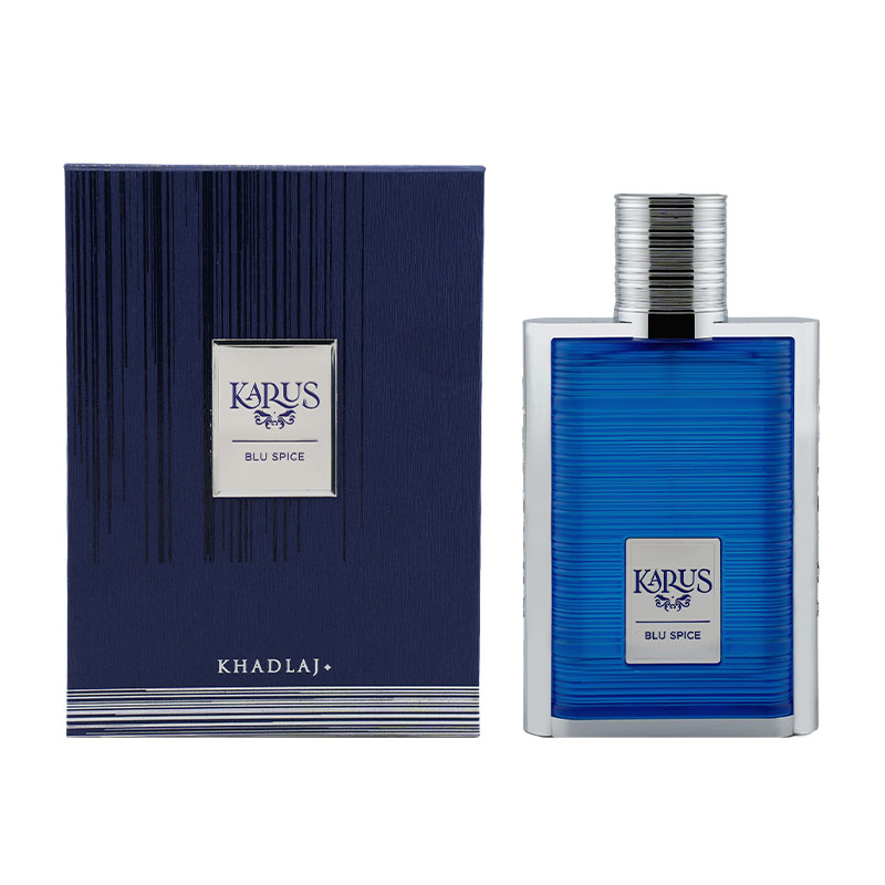 Khadlaj Karus Blu Spice - Perfume Eau De Parfum Masculino 100ml