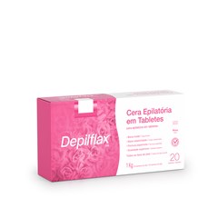 Depilflax Rosa - Cera Quente em Tabletes 1kg
