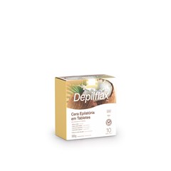 Depilflax Coco - Cera Quente em Tabletes 500g