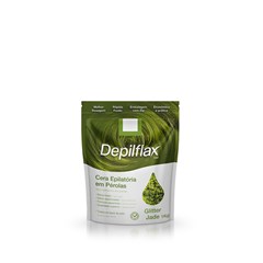 Depilflax Glitter Jade - Cera Quente em Pérolas 1kg