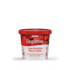 Depilflax Morango - Cera de Micro-ondas 100g