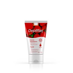 Depilflax Morango - Creme Depilatório Facial 50g