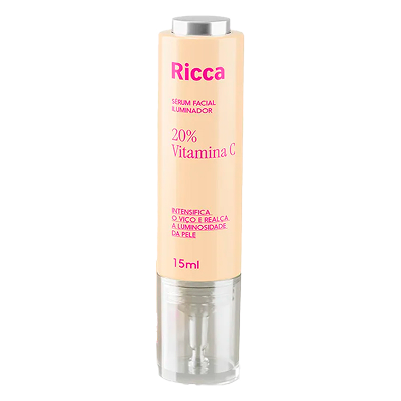 Ricca - Sérum Facial Iluminador com Vitamina C 15ml