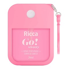 Ricca Go! Sweety - Spray Desodorante Corporal e Capilar 34ml