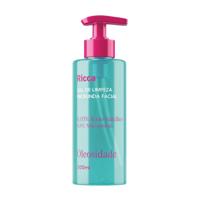 Ricca - Gel de Limpeza Profunda Facial 300ml