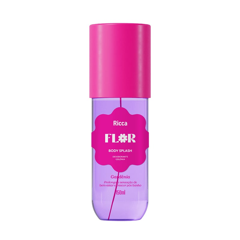 Ricca Flor Gardênia - Spray Perfumado Desodorante Corporal 150ml