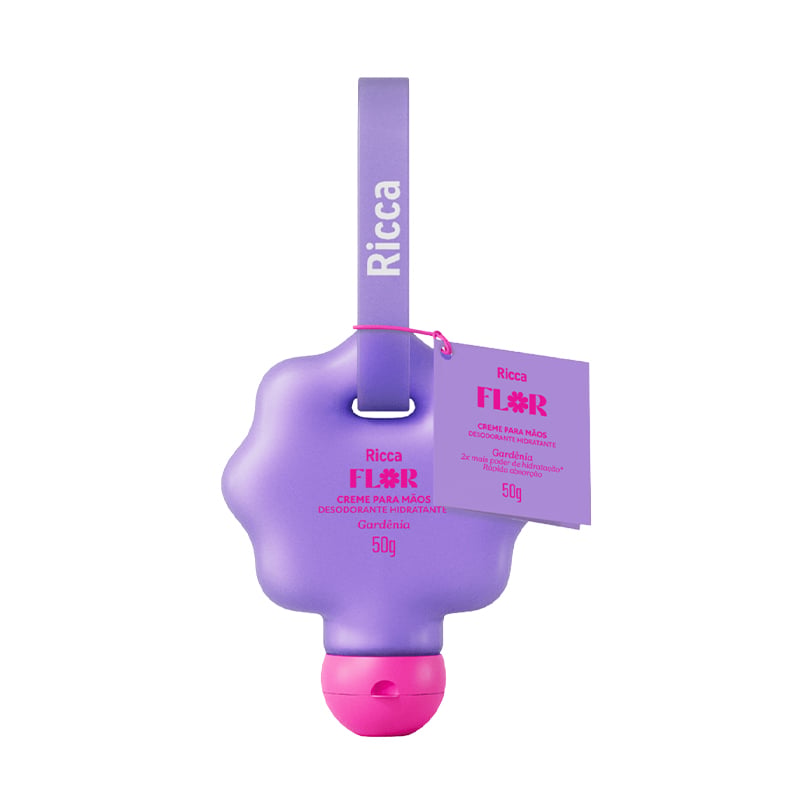 Ricca Flor Gardênia - Creme Perfumado Para Mãos 50g