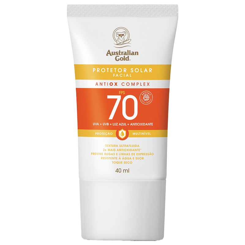 Australian Gold Antiox Complex FPS 70 - Protetor Solar Facial 40ml