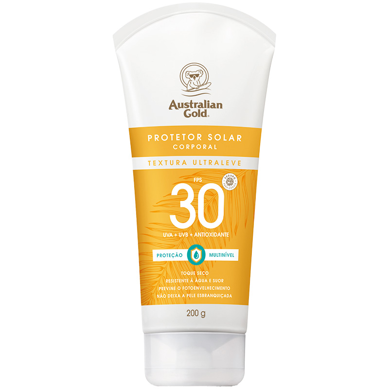 Australian Gold FPS 30 - Protetor Solar Corporal 200g
