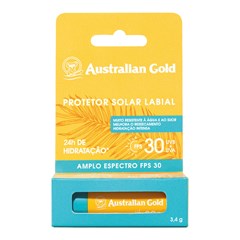 Australian Gold - Protetor Solar Labial de Alta Proteção FPS 30 3,4g