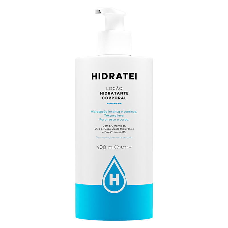 Hidratei - Loção Hidratante Corporal 400ml