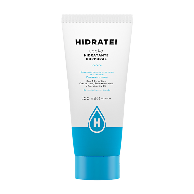 Hidratei - Loção Hidratante Corporal 200ml