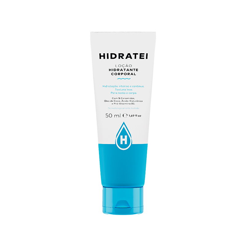 Hidratei - Loção Hidratante Corporal 50ml