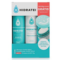 Hidratei S.H.R.P. - Kit Shampoo 250ml + Condicionador 200ml + Creme de Proteina 10g