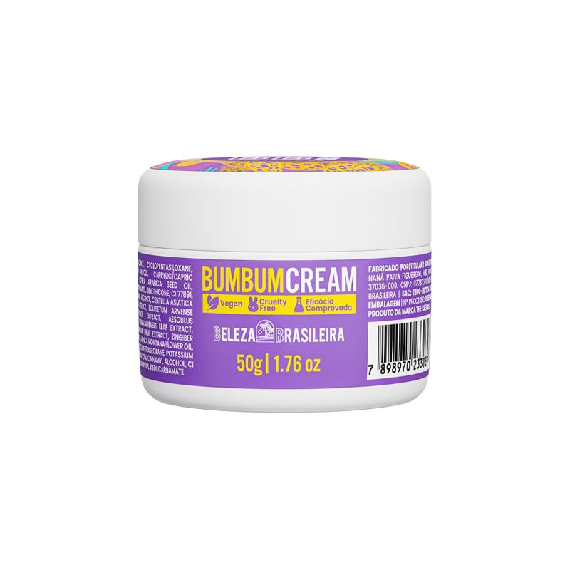 Beleza Brasileira Bumbum Cream - Creme Hidratante Termogênico 50g