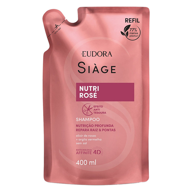 Eudora Siàge Nutri Rosé - Refil Shampoo 400ml