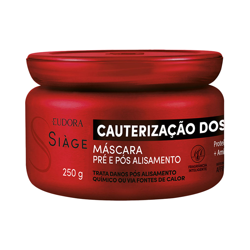 Eudora Siàge Cauterização dos Lisos - Máscara Capilar 250g
