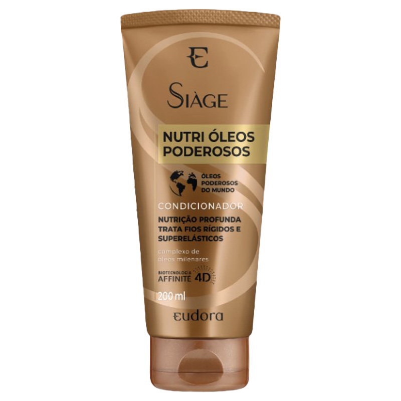 Eudora Siàge Nutri Óleos Poderosos - Condicionador 200ml