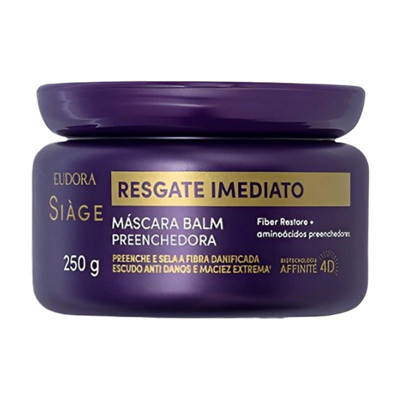 Eudora Siàge Resgate Imediato - Máscara Capilar 250g