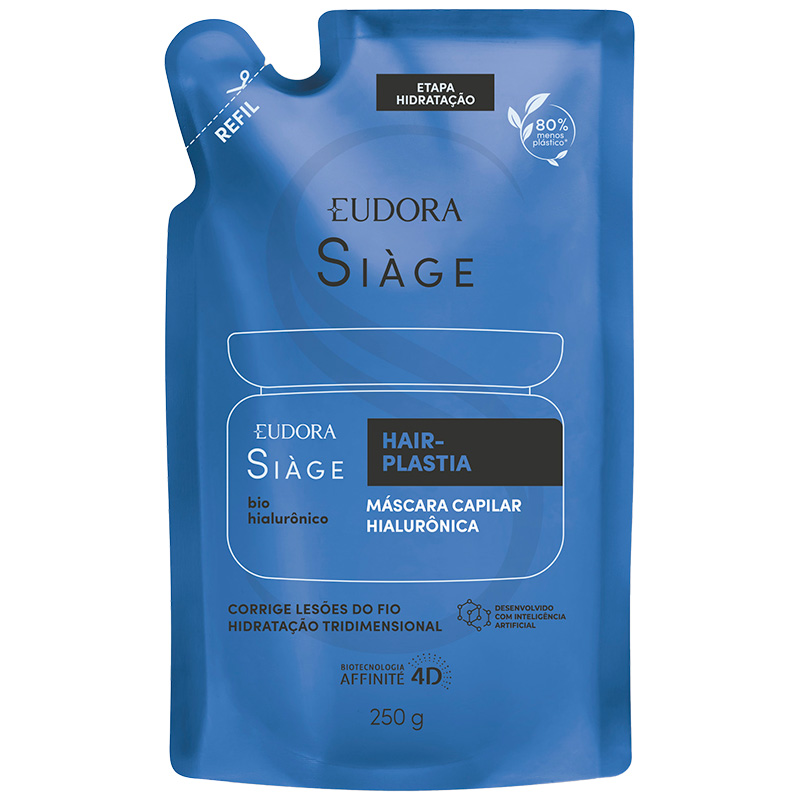 Eudora Siàge Hair-Plastia - Refil Máscara Capilar 250g