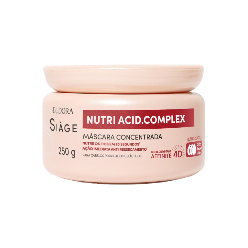 Eudora Siàge Nutri Acid Complex - Máscara Capilar 250g