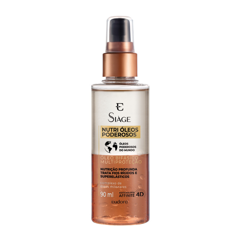 Eudora Siàge Nutri Óleos Poderosos - Óleo Bifásico 90ml