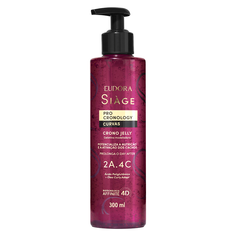 Eudora Siàge Pro Cronology Curvas - Finalizador Capilar Jelly 300ml