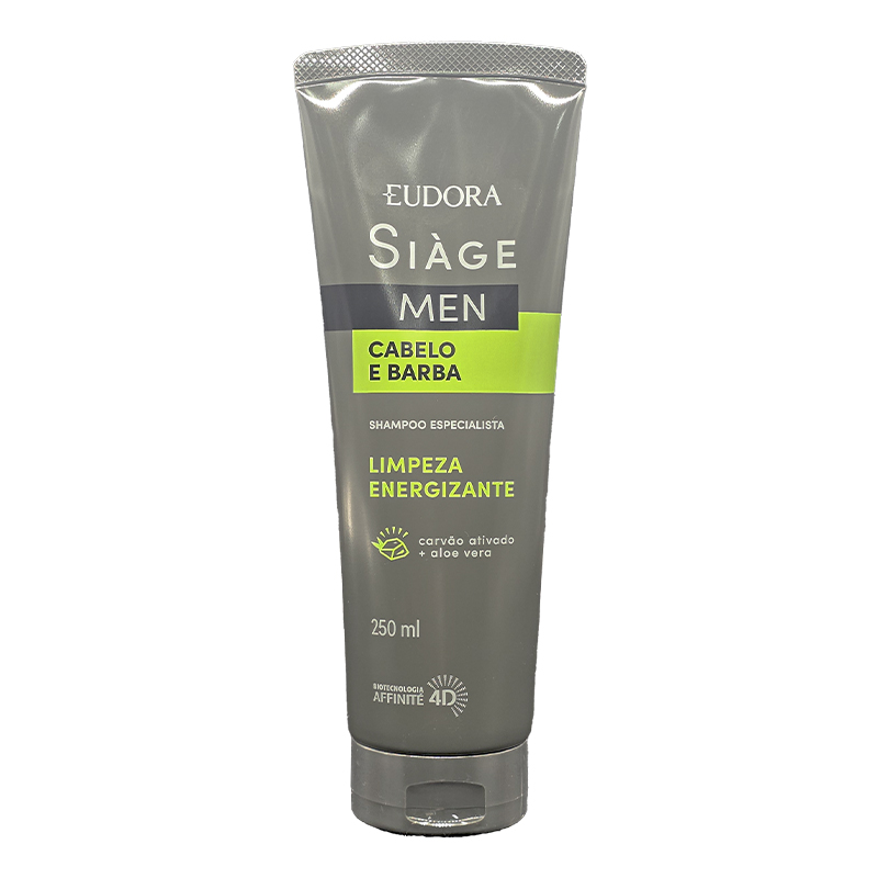 Eudora Siàge Men - Shampoo Cabelo e Barba Energizante 250ml