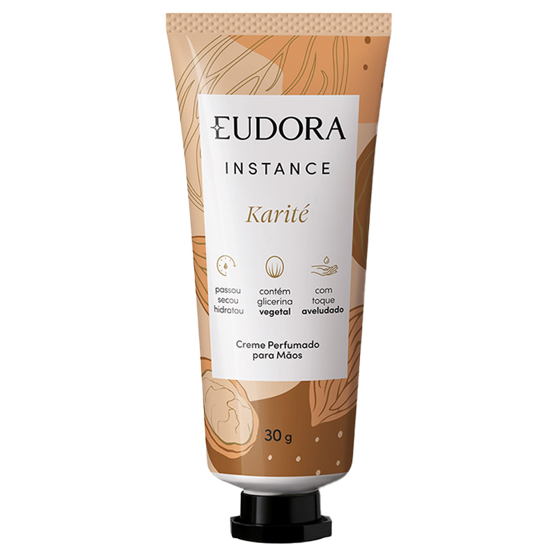 Eudora Instance Karité - Creme Perfumado para Mãos 30g