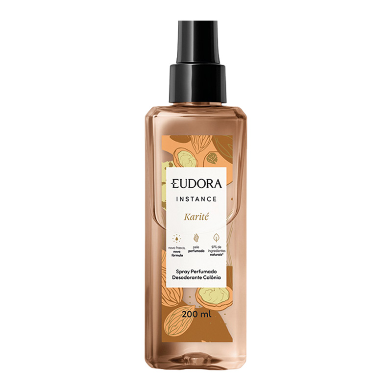 Eudora Instance Karité - Spray Perfumado Desodorante Colônia 200ml