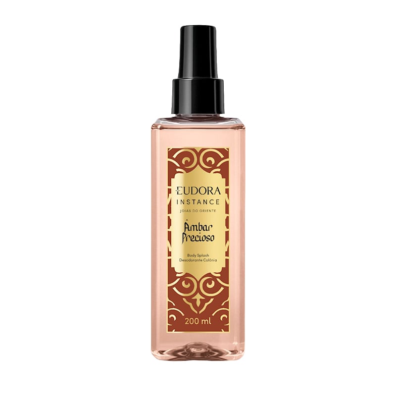 Eudora Instance Joias do Oriente Âmbar Precioso - Spray Perfumado Desodorante Corporal 200ml