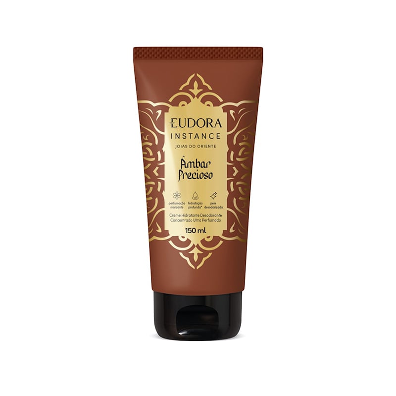 Eudora Instance Joias do Oriente Âmbar Precioso - Hidratante Desodorante Corporal 150ml