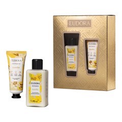 Eudora Instance Baunilha - Kit Creme Corporal 75ml + Creme de Mãos 30g
