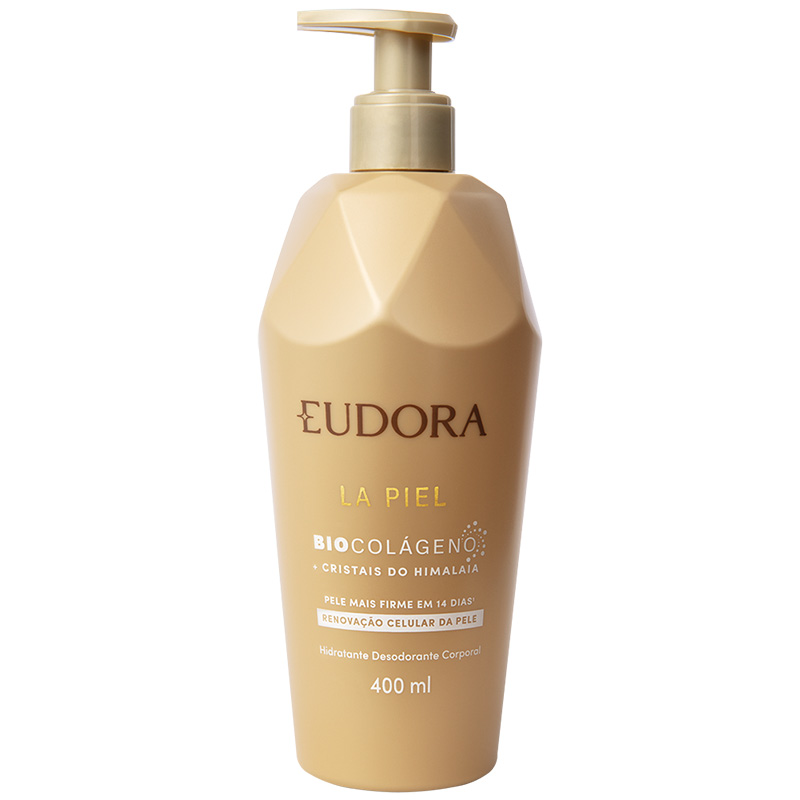 Eudora La Piel Cristais do Himalaia - Loção Hidratante Corporal 400ml