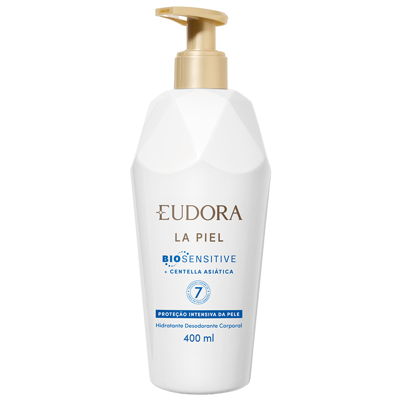 Eudora La Piel Centella Asiática - Loção Hidratante Desodorante Corporal 400ml